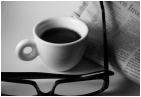 Picture of coffee and glasses